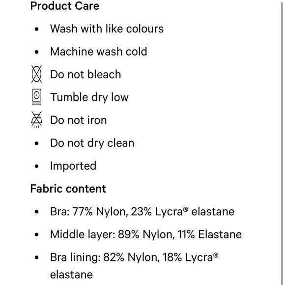 Lululemon Free to Be Serene Bra *Light Support C/D cup - Picture 5 of 7